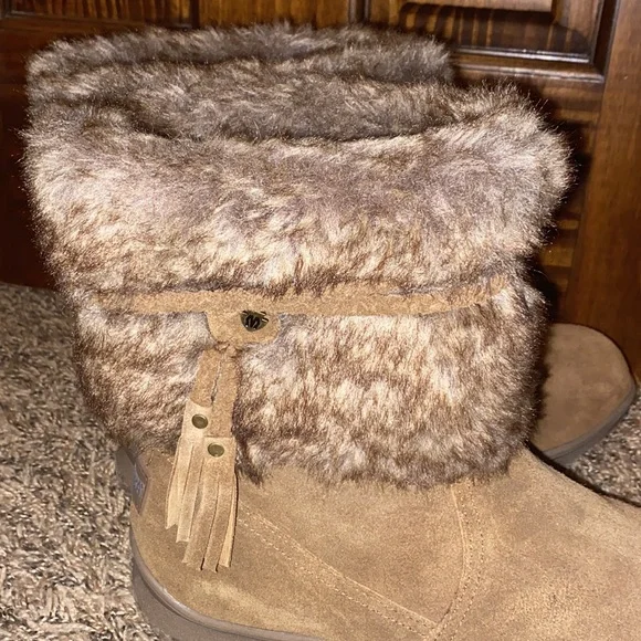 Minnetonka Moccasin Suede Everett Boot Sz 11 - Picture 7 of 11